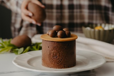 Pască cu brânză și caramel